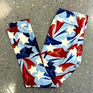 Shooting Star Lularoe leggings.